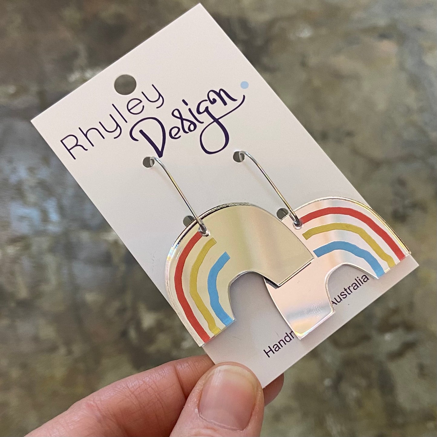 Mirrored Arch Earrings