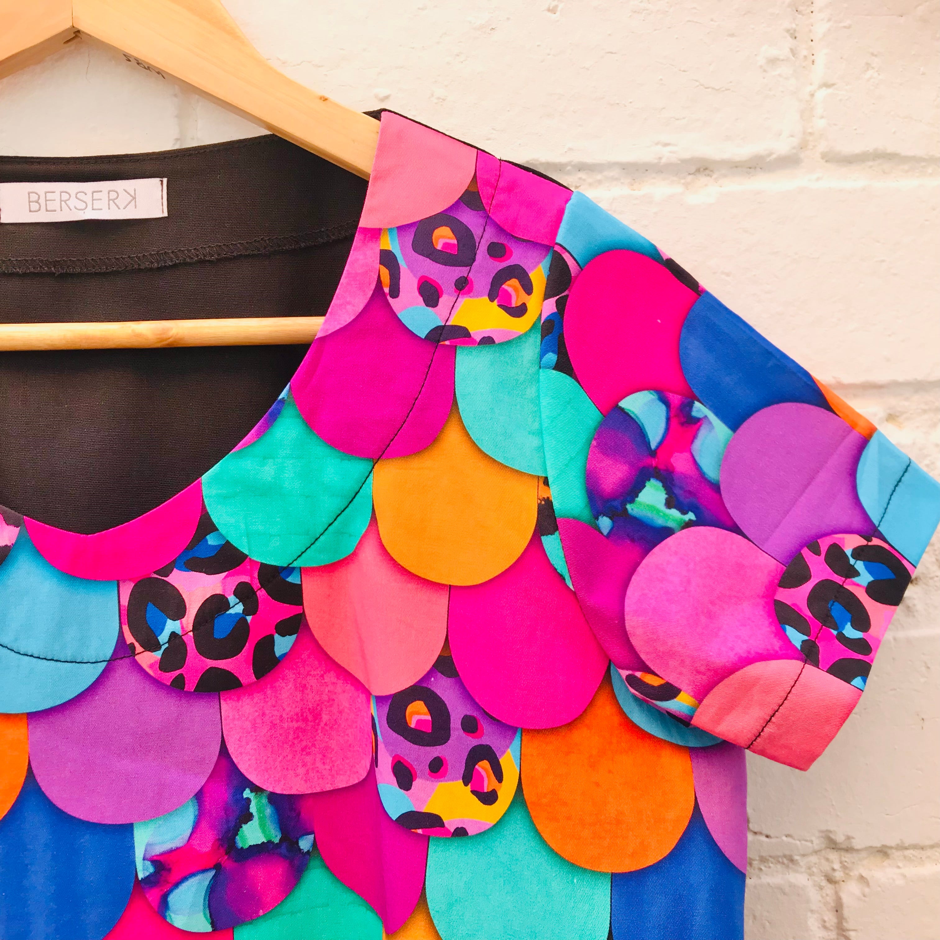 Women's Handmade V Top - Mermaid Scales ** ON SALE **
