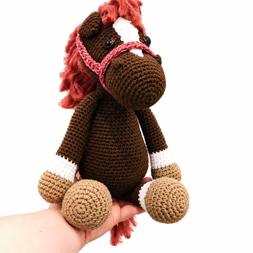 Horse Crochet Toy