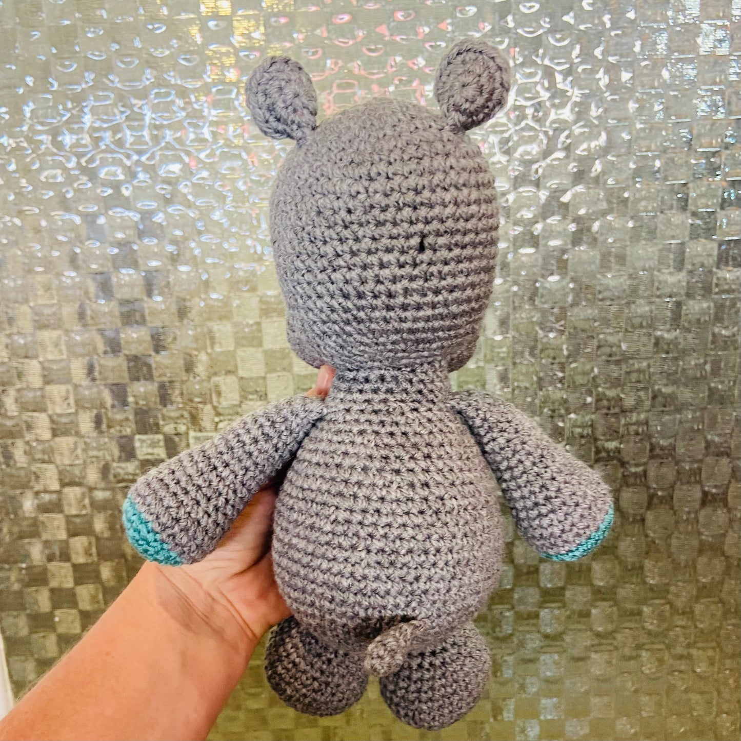 Crochet Hippo Toy