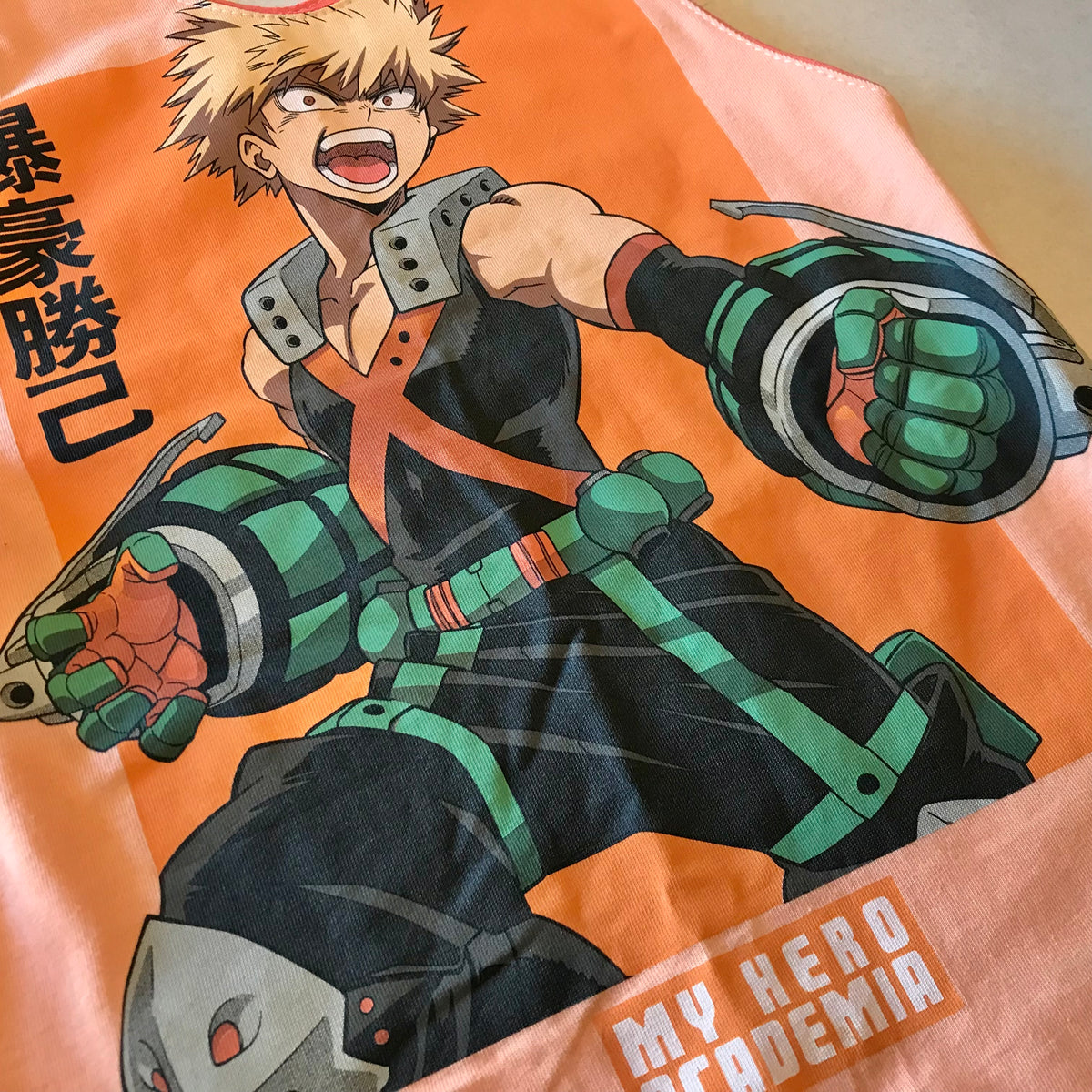 Baby Toddler Long Romper - UPCYCLED TEE My Hero Academia