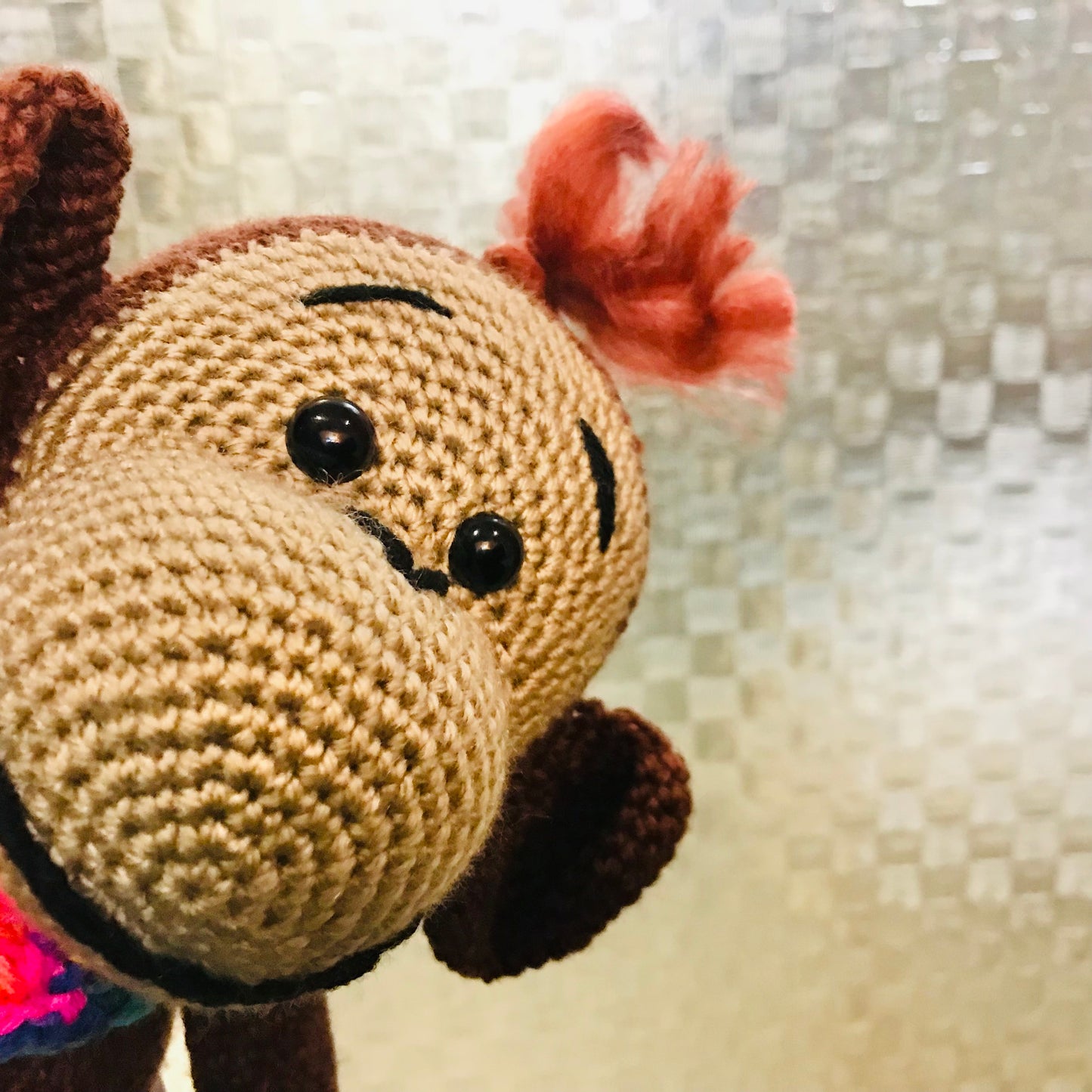 Crochet Monkey Toy