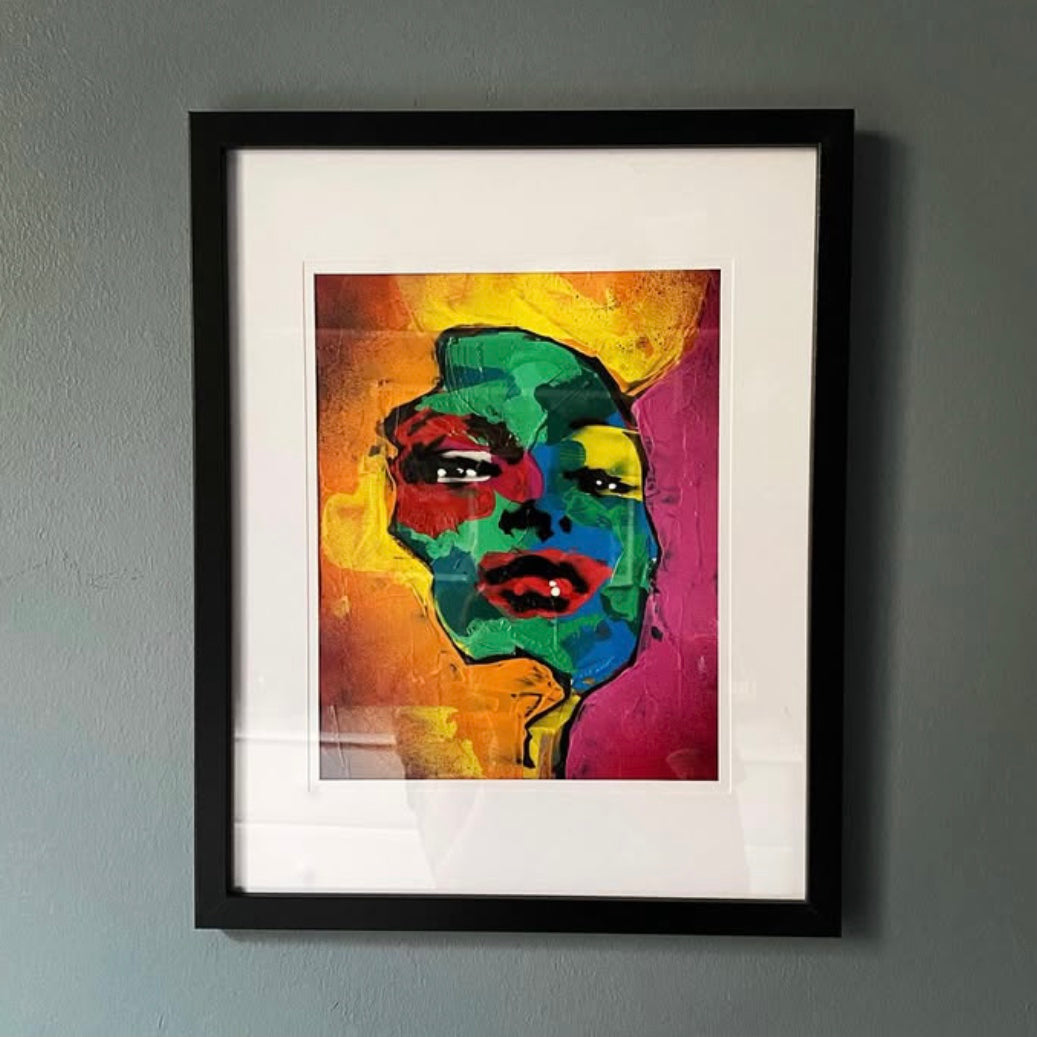 Spraypaint & Acrylic Original Artwork - Icons