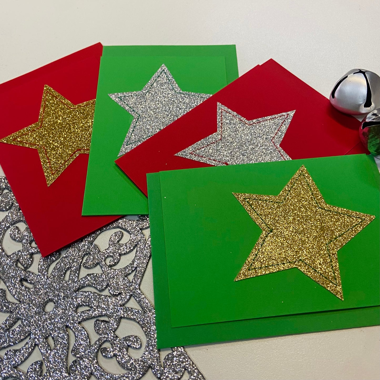 Handmade Christmas Card - 4 Pack