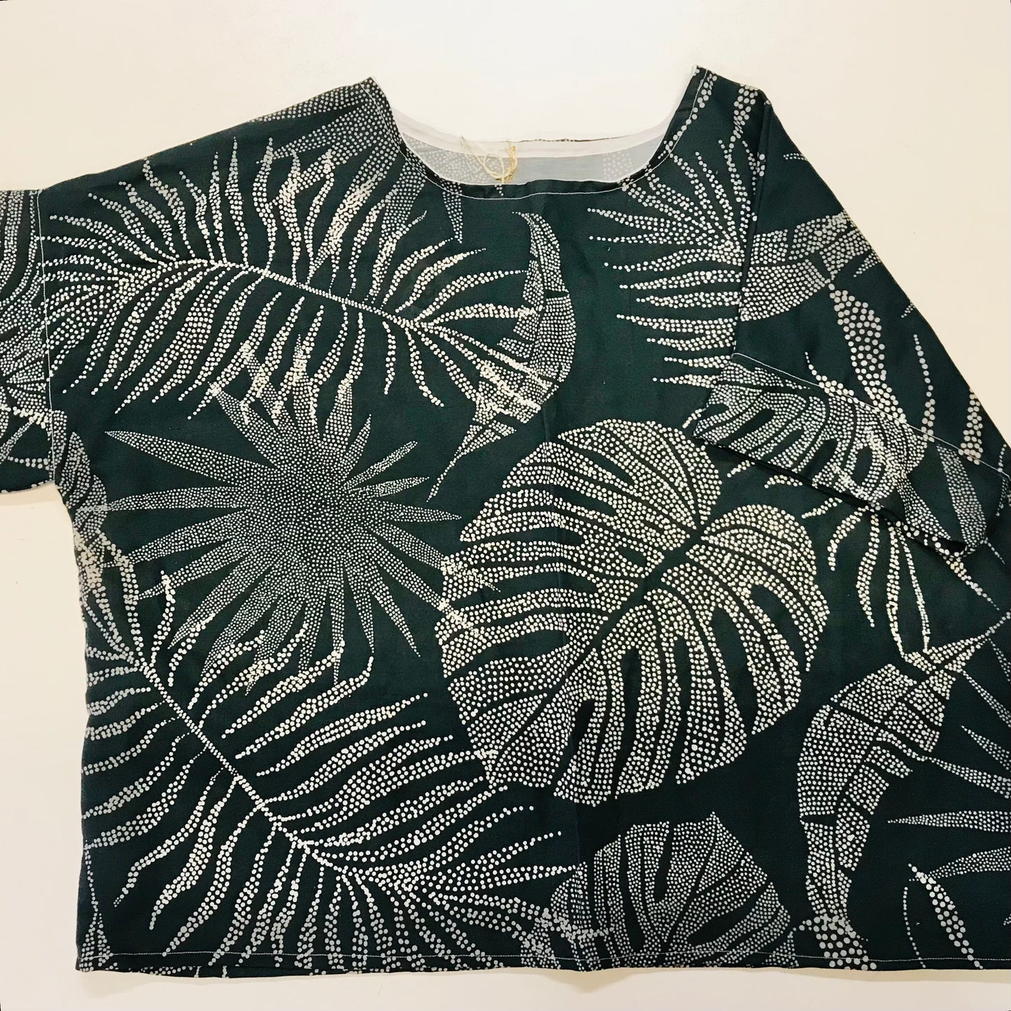 Handmade Women’s Box Top - Ferns (M/L)