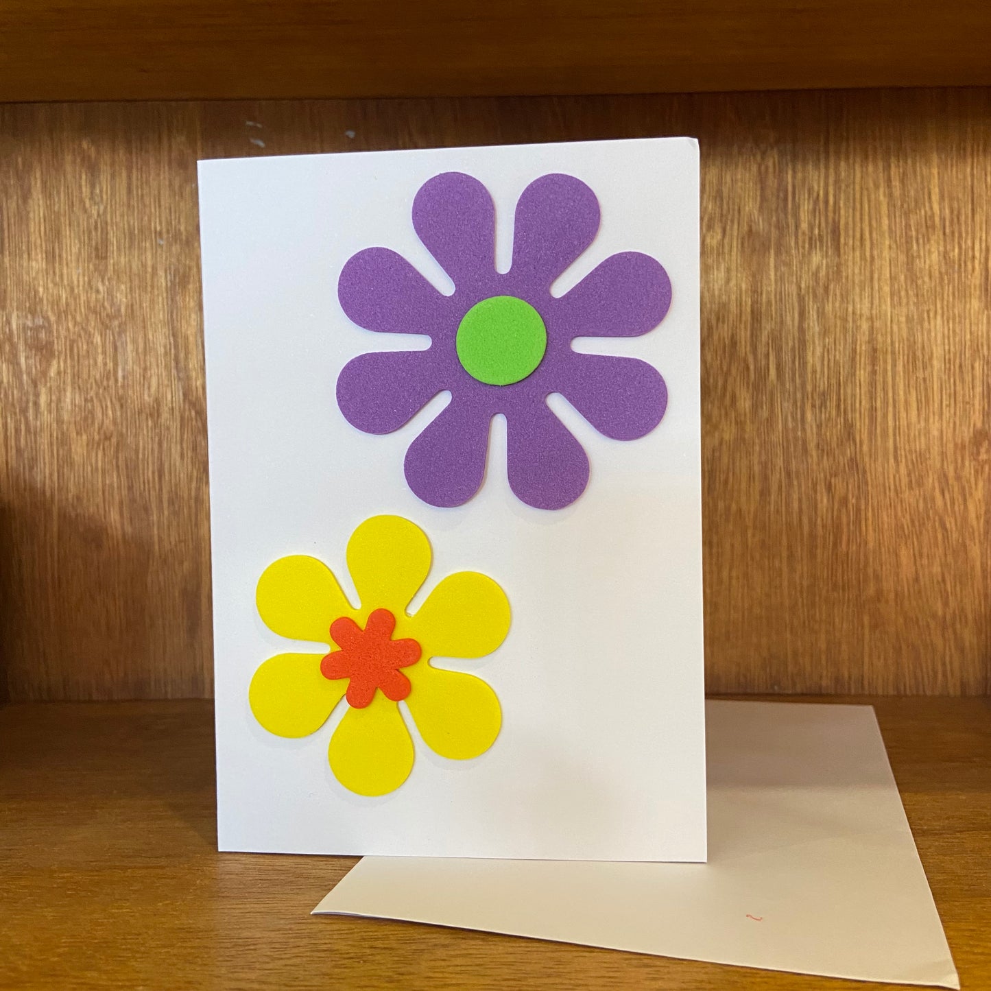 2D Flower Greeting Cards