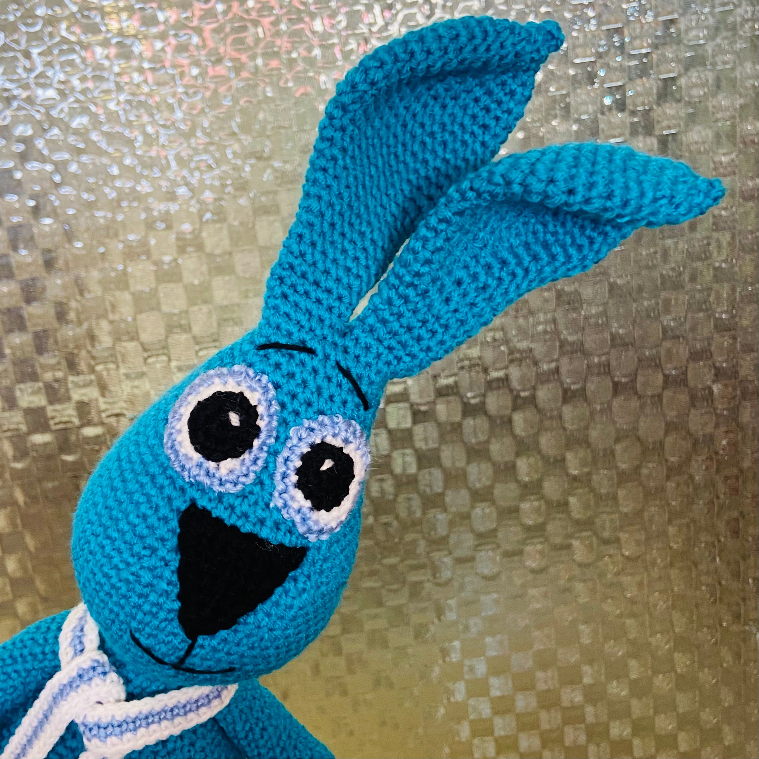 Standing Rabbit Crochet Toy
