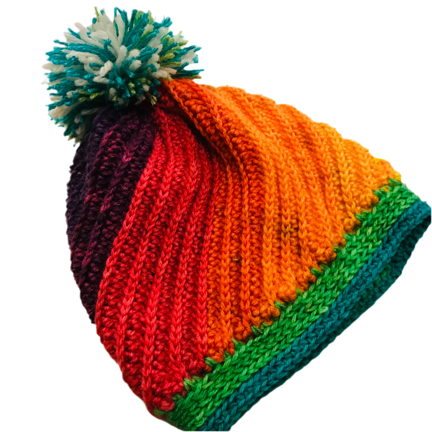 Crochet Wool Blend Beanies - various colours