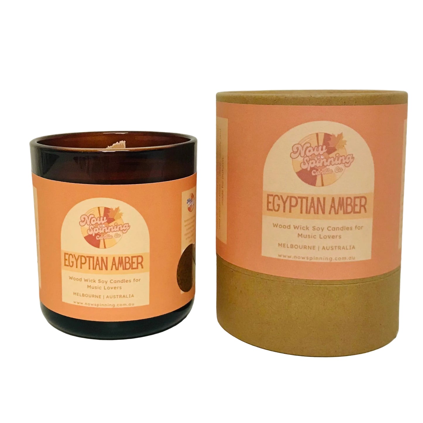 Candles for Music Lovers - Egyptian Amber