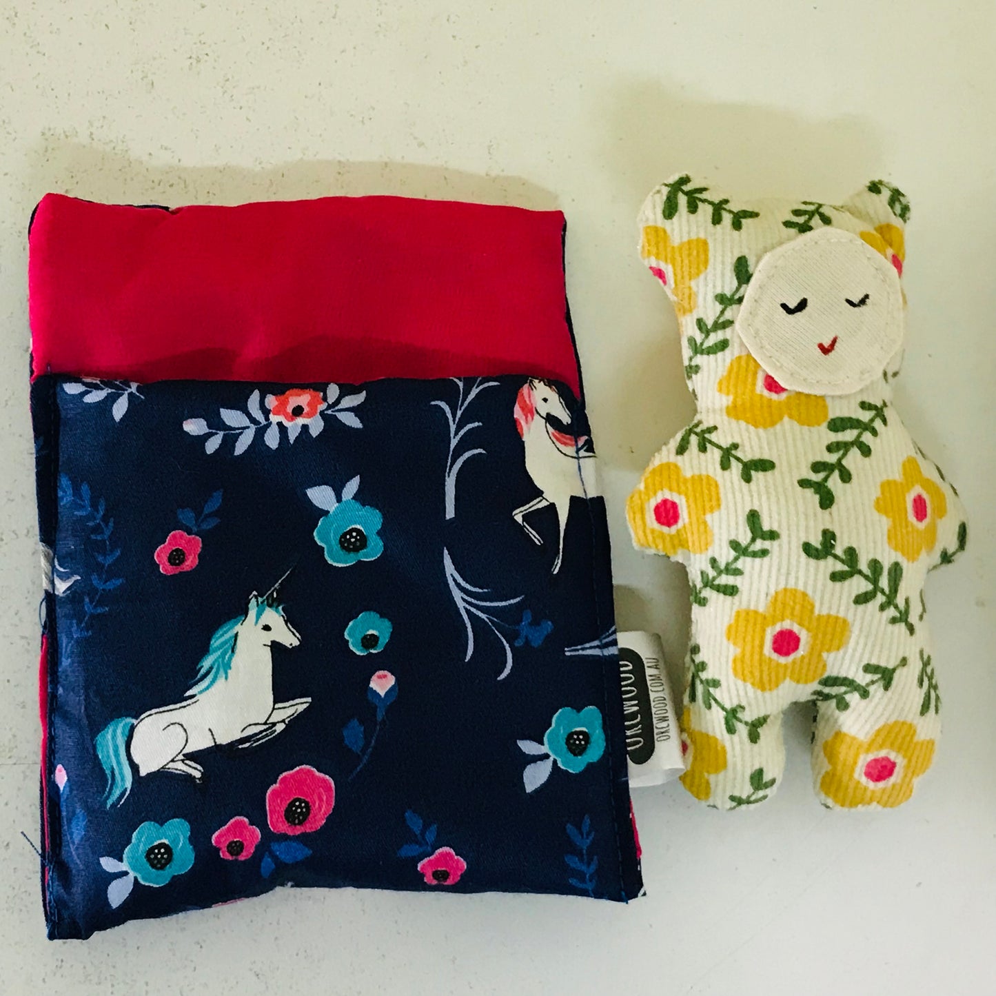 Handmade OOAK Mini Sleepy Bear with Sleeping Bag