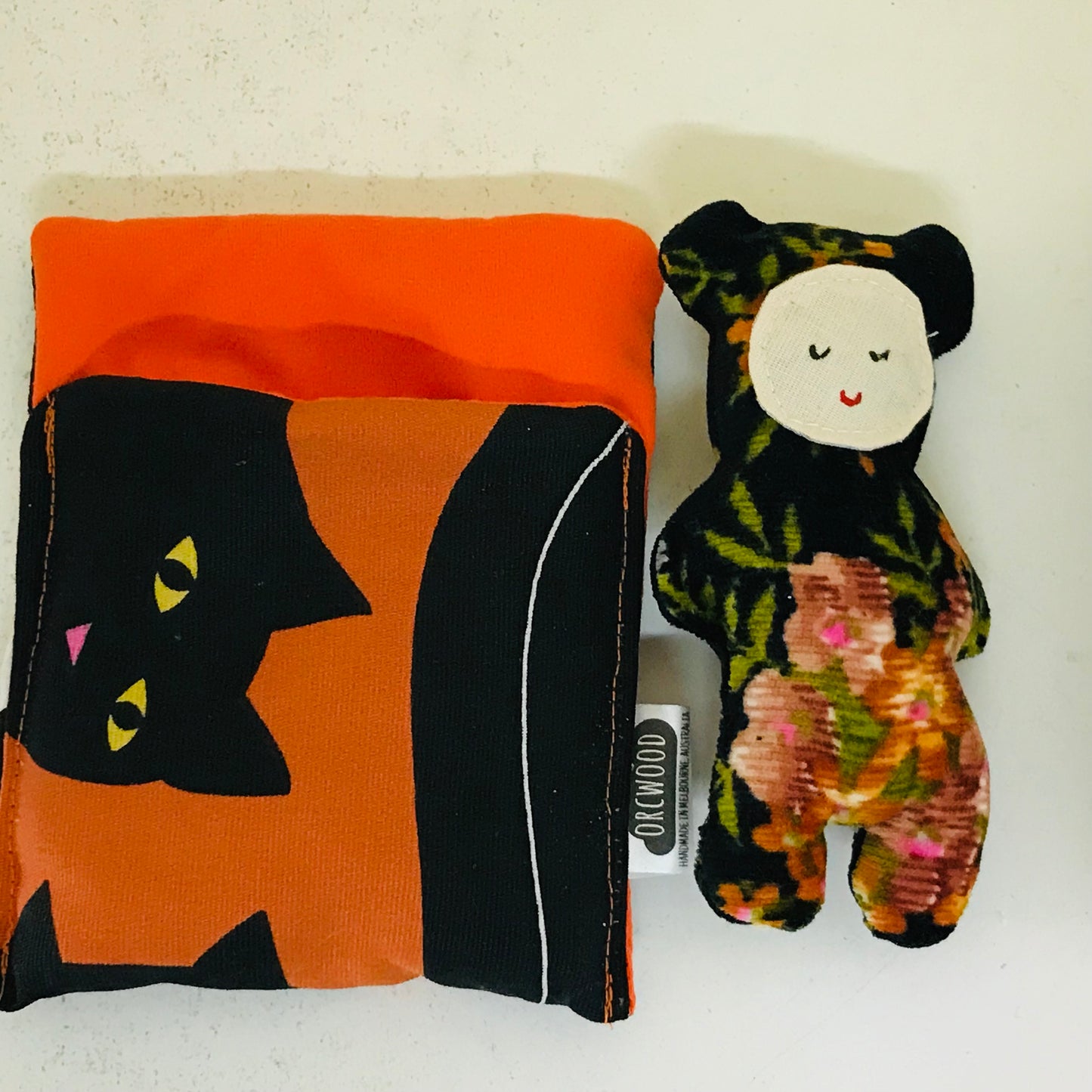 Handmade OOAK Mini Sleepy Bear with Sleeping Bag