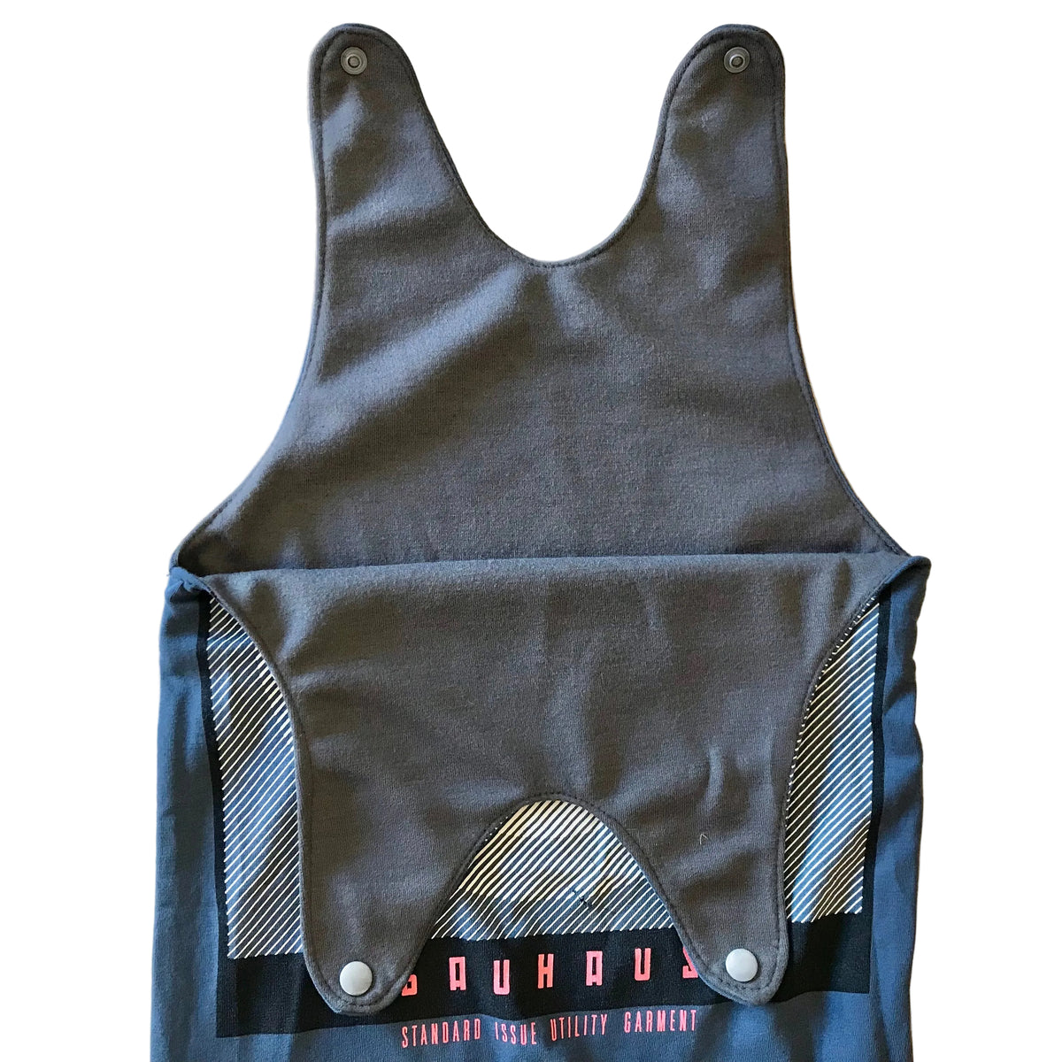 Baby Toddler Long Romper - UPCYCLED TEE Bauhaus
