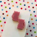 Novelty Studs Earrings - Graphic Acrylic