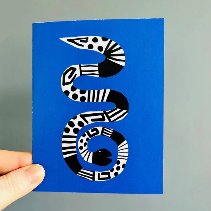 Abstract Art Blank Greeting Cards