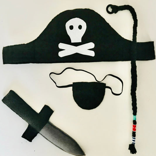 Young Pirate Dress-Up Costume Set