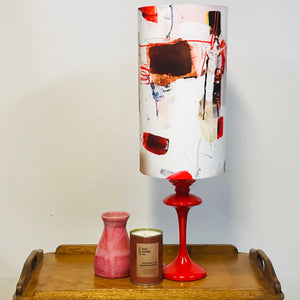 Custom Lamp Shade only - Abstract Wine and Dine