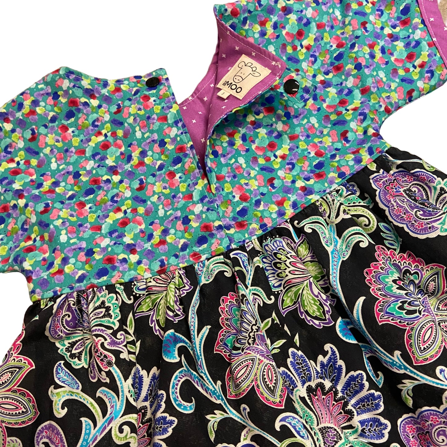 The Moxie Handmade Dress - Paisley Speckles