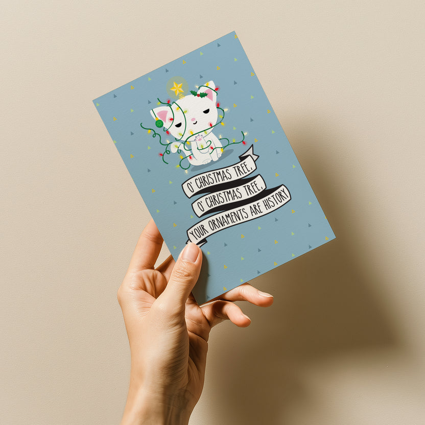 Novelty Christmas Cards with Envelopes - individual