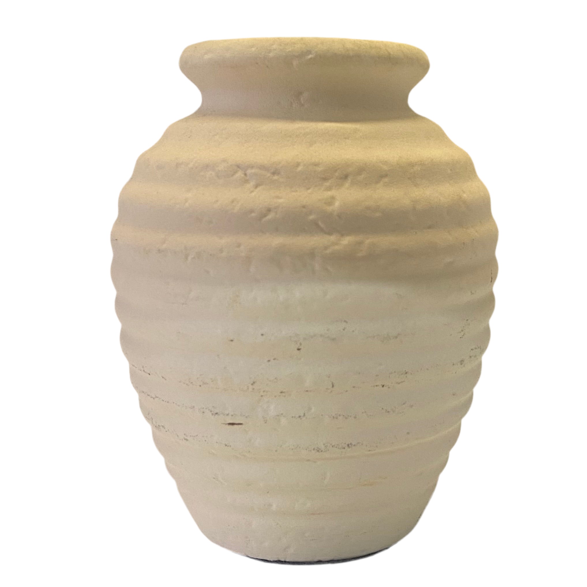 stone loonking cream rippled table lamp