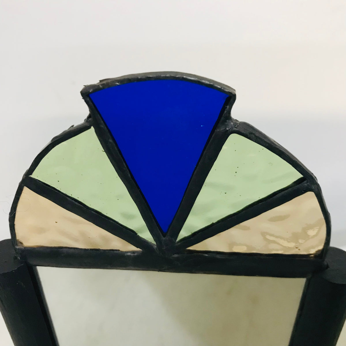 Stained Glass Table Mirror