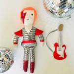 David Bowie Ziggy Stardust Cloth Doll