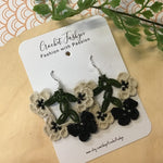 Handcrafted Crochet Earrings - Bunch of Flowers
