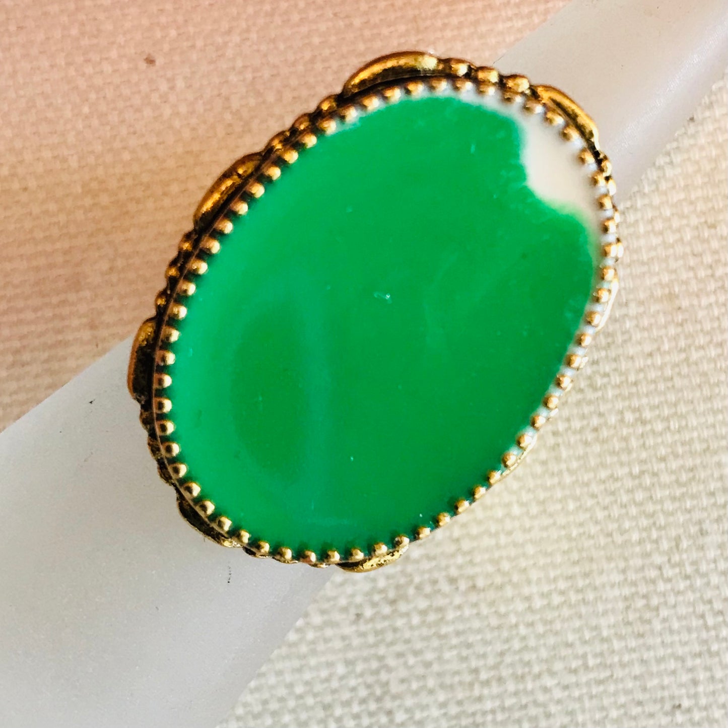 Mixed Metal & Resin adjustable rings