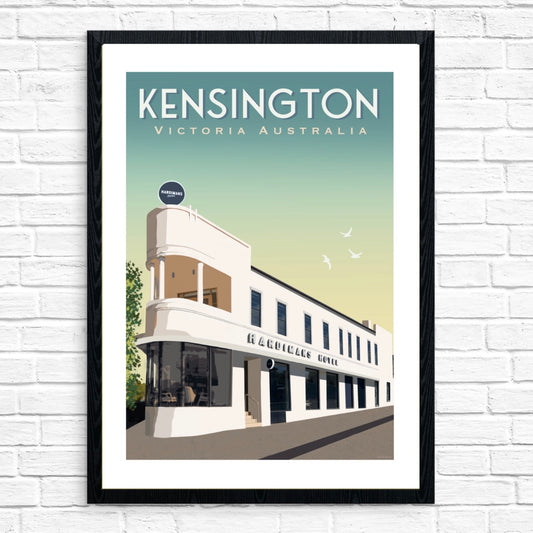 Vintage Poster - Kensington Hardimans Hotel