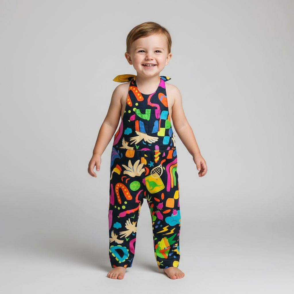 Kids Overalls Dungarees - Down Under