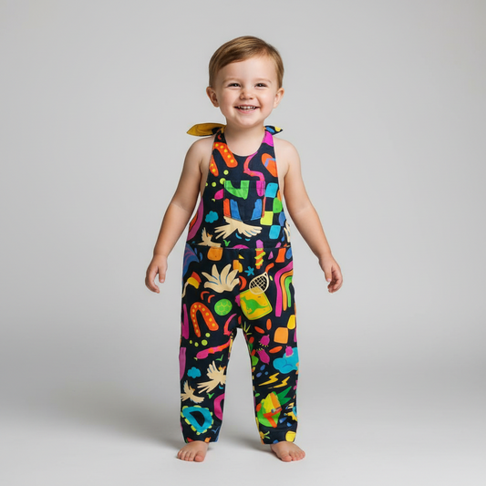 Kids Overalls Dungarees - Down Under