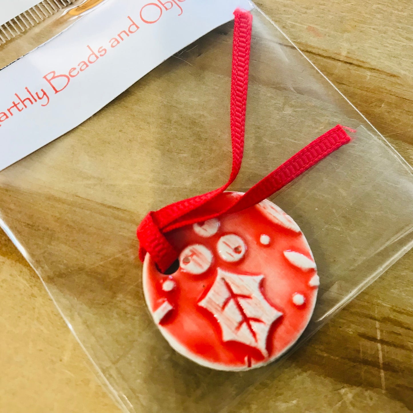 Ceramic Christmas Gift Tag