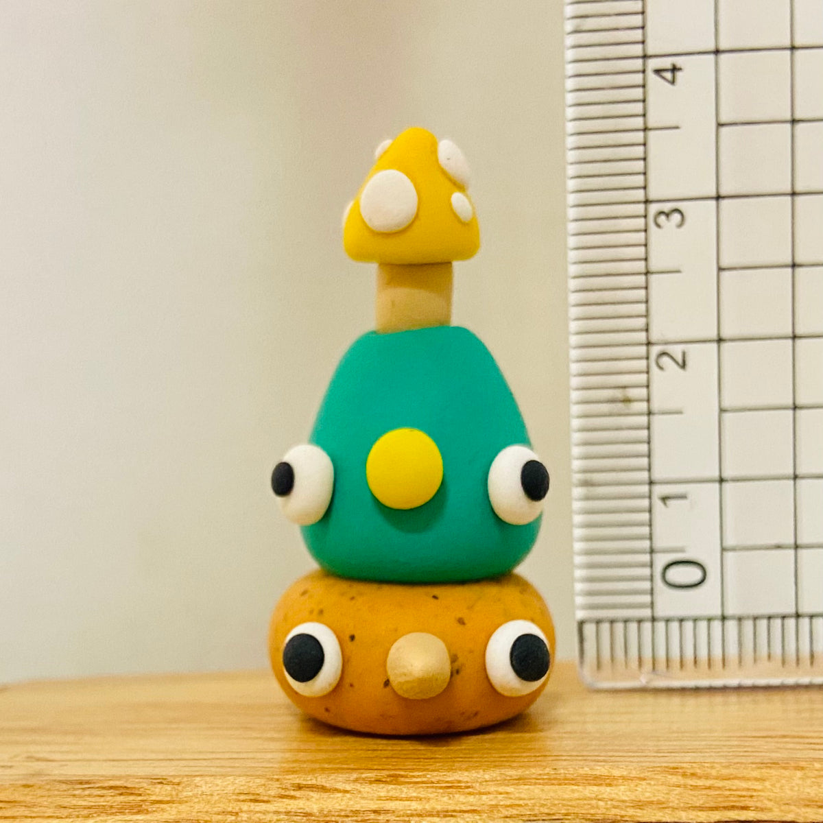 Polymer Clay Mini Pot Plant Figurines