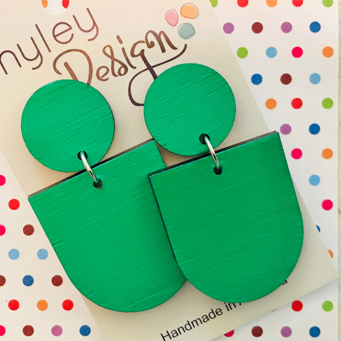 Twin Drop Statement Earrings