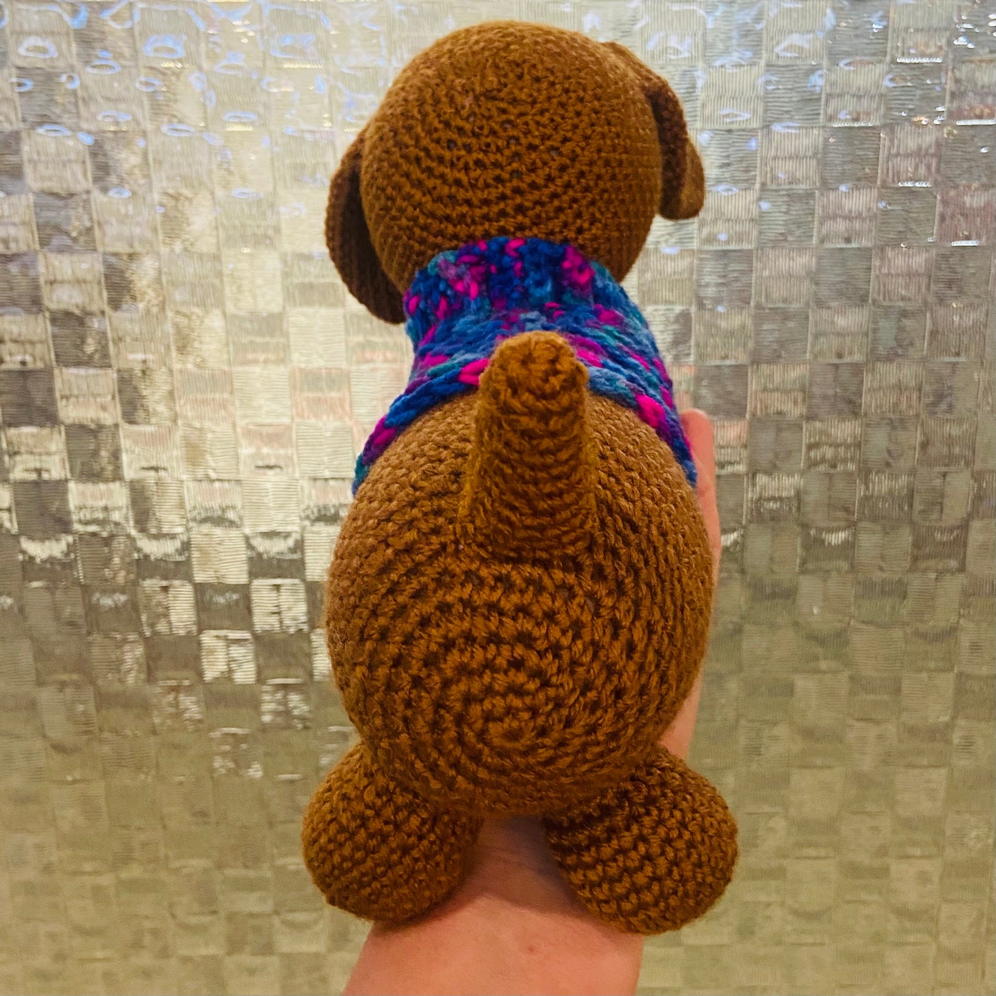 Dachshund Crochet Toy