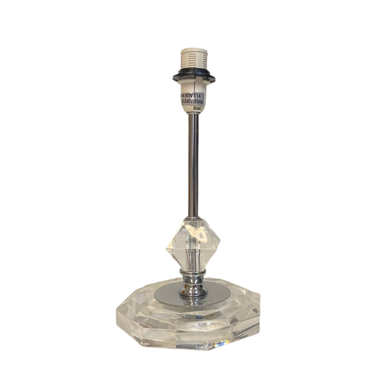 Lamp Base Only - Diamond Cut Table Lamp
