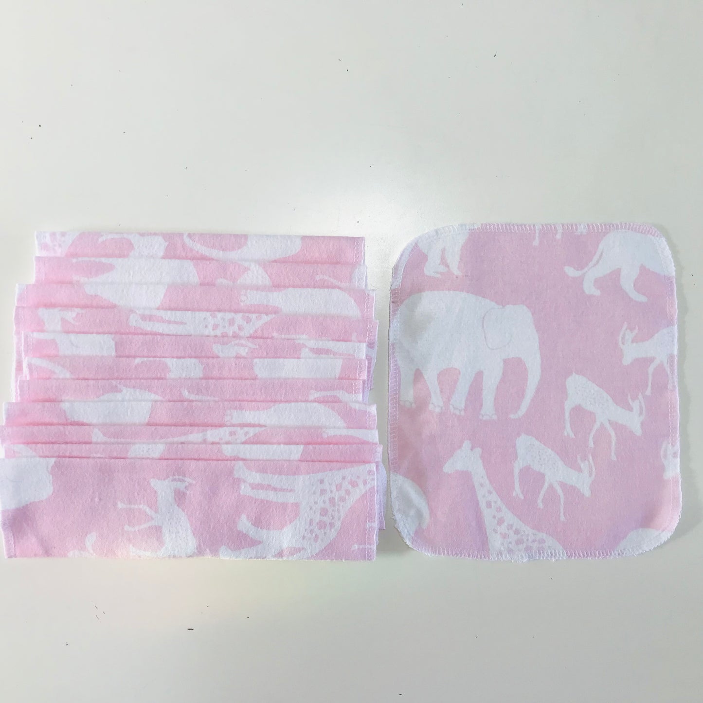 No Waste Reusable Baby Wipes  - pack of 12