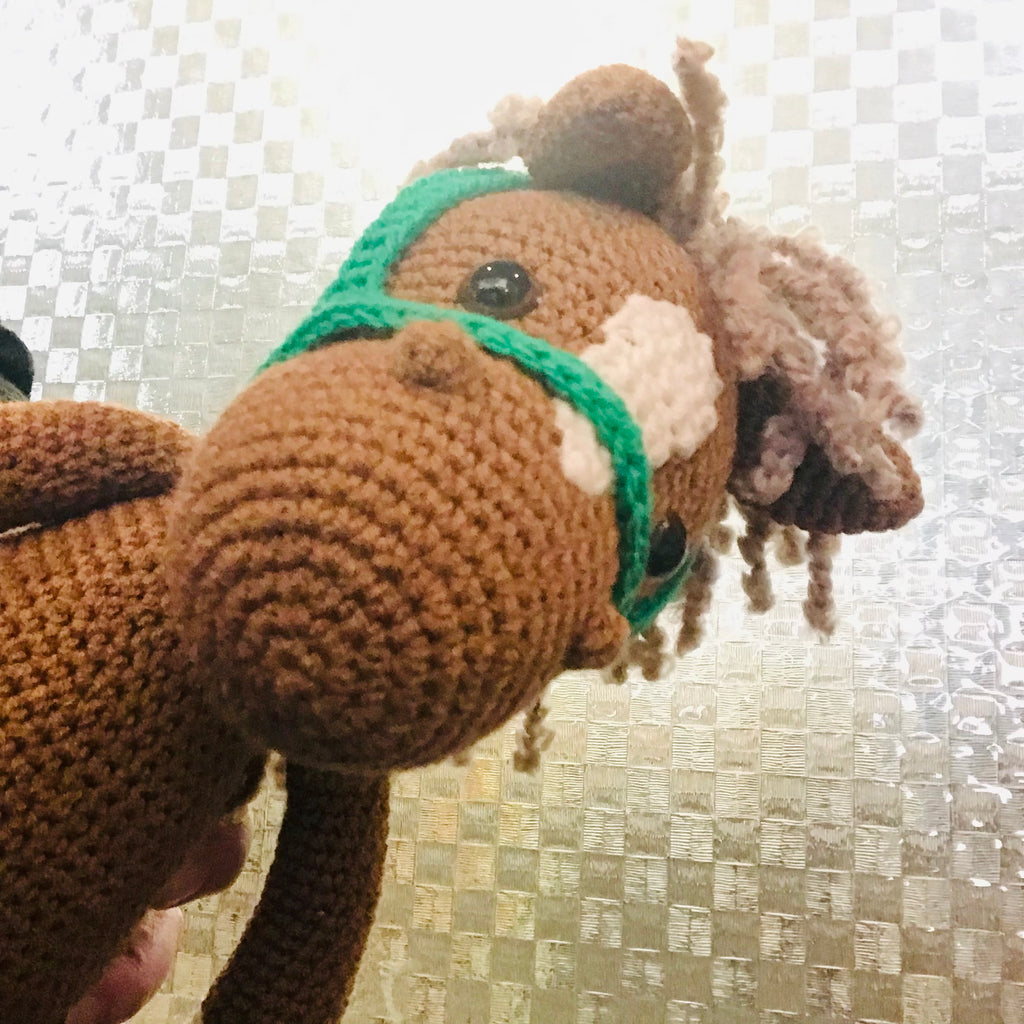Horse Crochet Toy