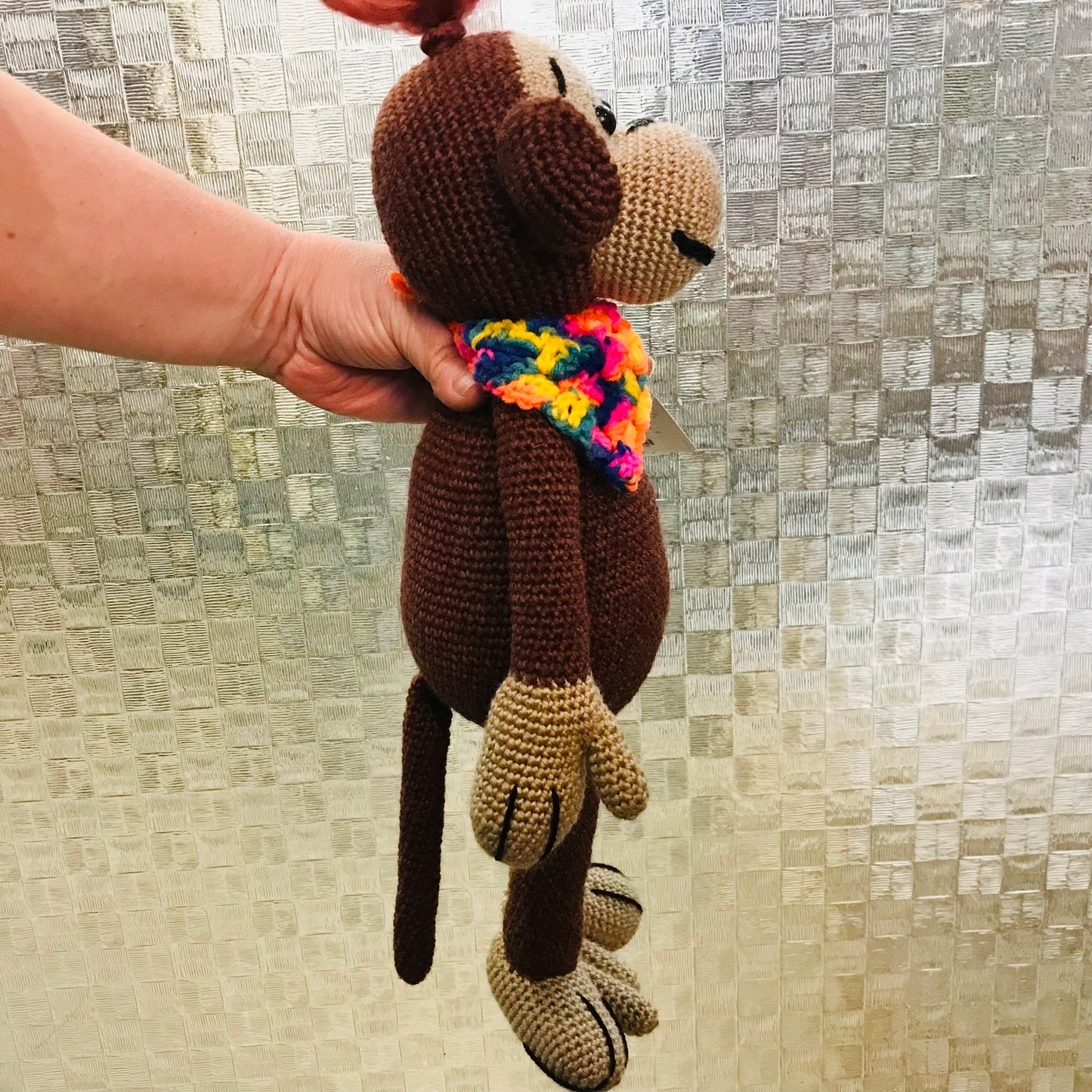 Crochet Monkey Toy