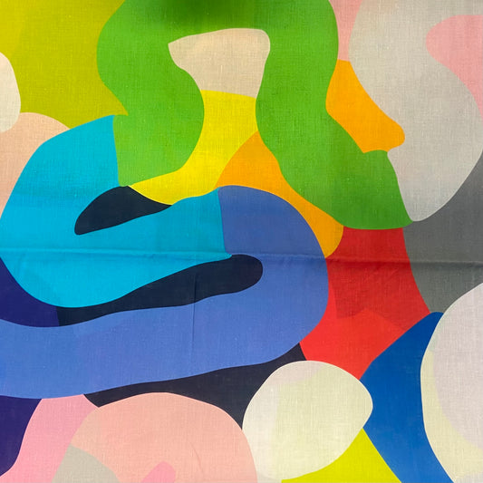 Custom Lamp Shade only - Colourful Abstract