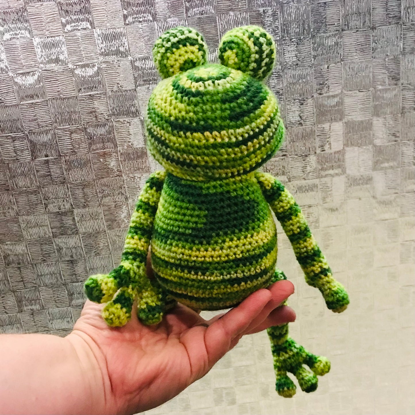 Frog Crochet Toy