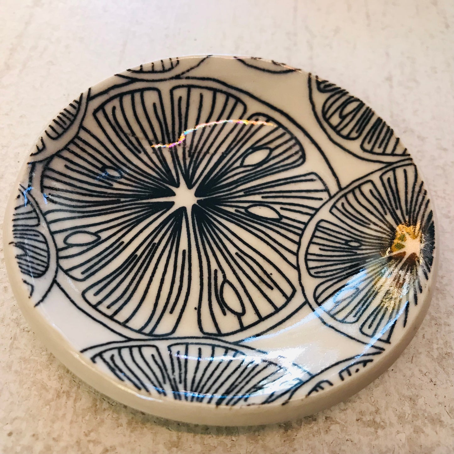 Handthrown Pottery Round Small Bowls & Trinket Dishes - Patterned & Coloured