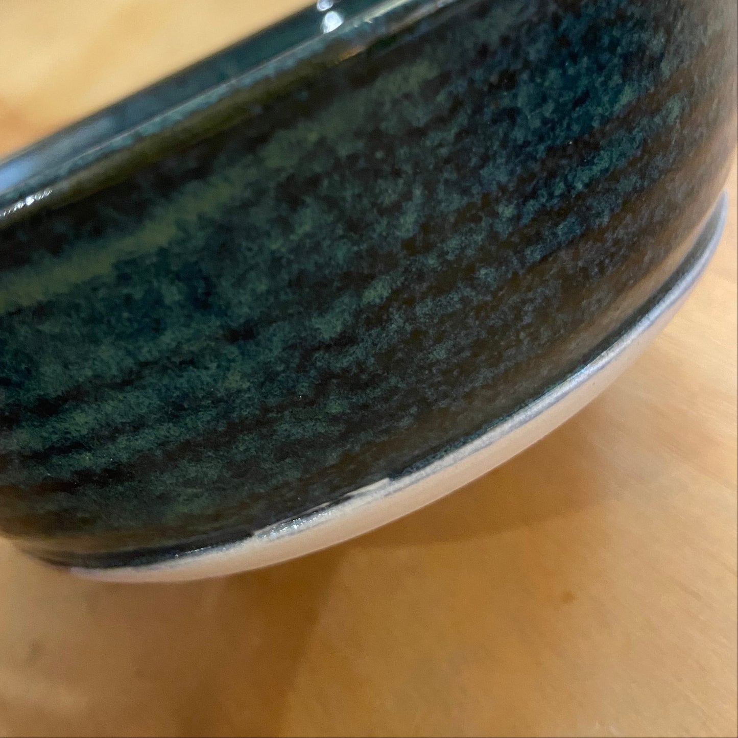 Handthrown Pottery Bowl - Blue Gum