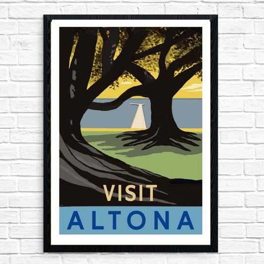 Vintage Poster - Visit Altona