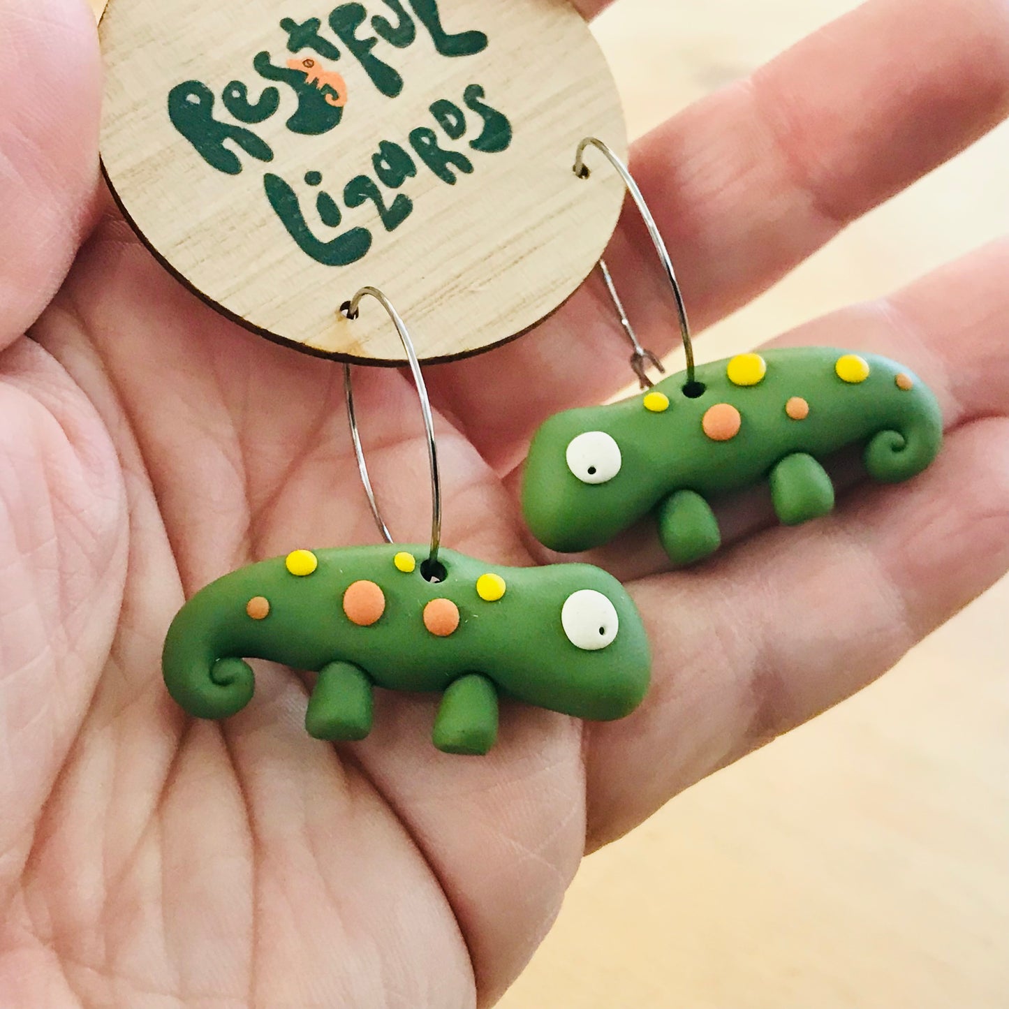 Handmade Polymer Clay Earrings
