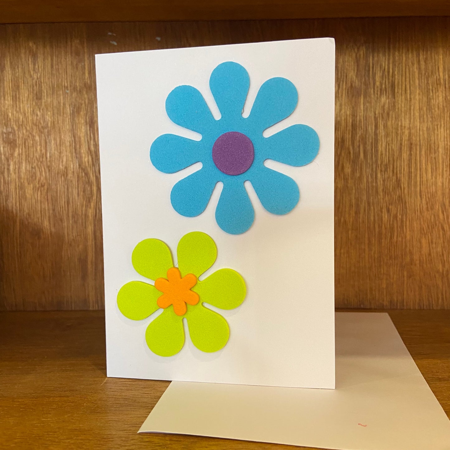 2D Flower Greeting Cards