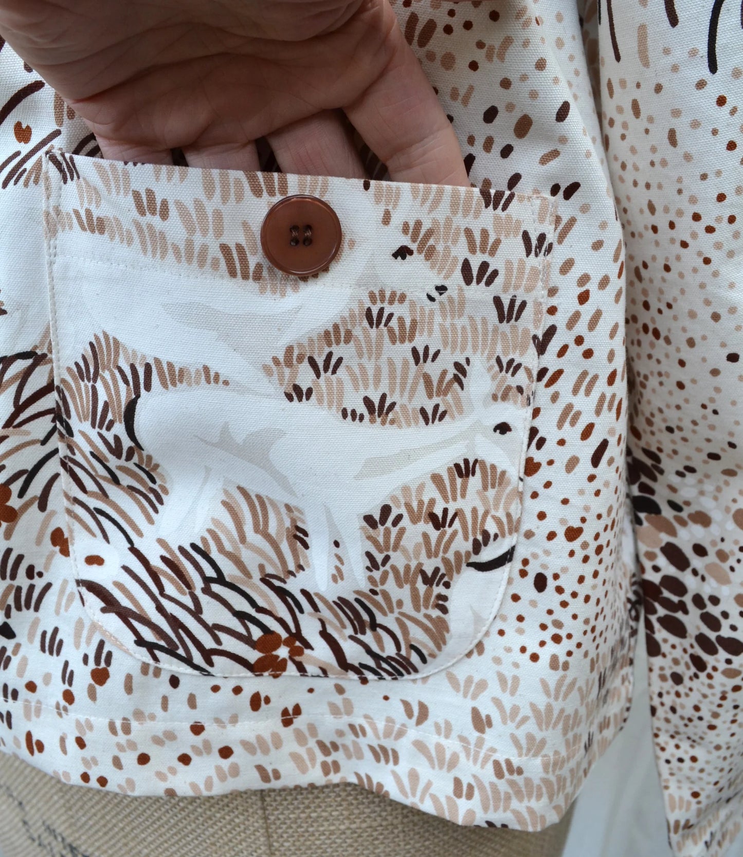 Women's Handmade Meander Jacket - Savannah