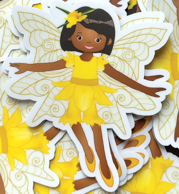 Fairy Blossom Vinyl Stickers