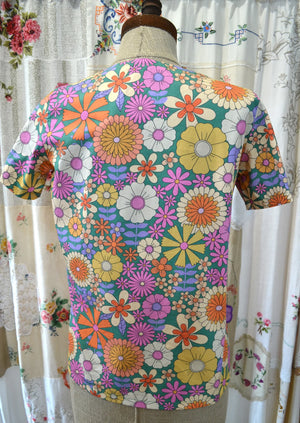 Women's Handmade Cotton Top - Daisy Mix ** ON SALE **