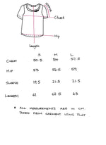 Women's Handmade Cotton Top - Daisy Mix ** ON SALE **