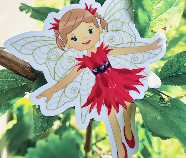 Fairy Blossom Vinyl Stickers